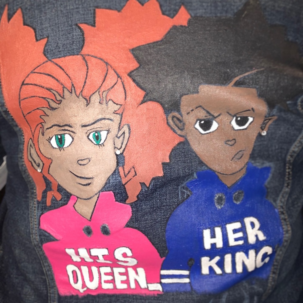Hand painted Jackets - Picture 2 of 4